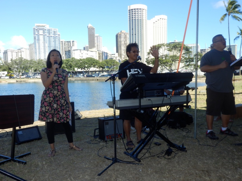 Saturday Outreach at Ala Moana Beach Park